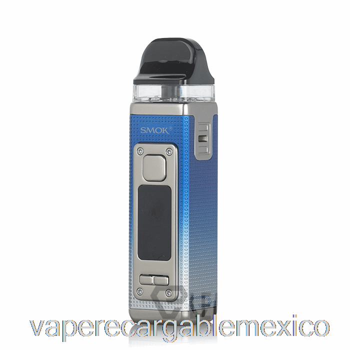 Vape Recargable Smok Rpm 4 60w Pod System Plata Azul